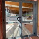 Menuiserie porte double battant